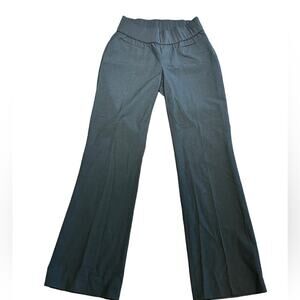 Gap Maternity Modern Boot Womens Size 6 Long Gray Dress Pants